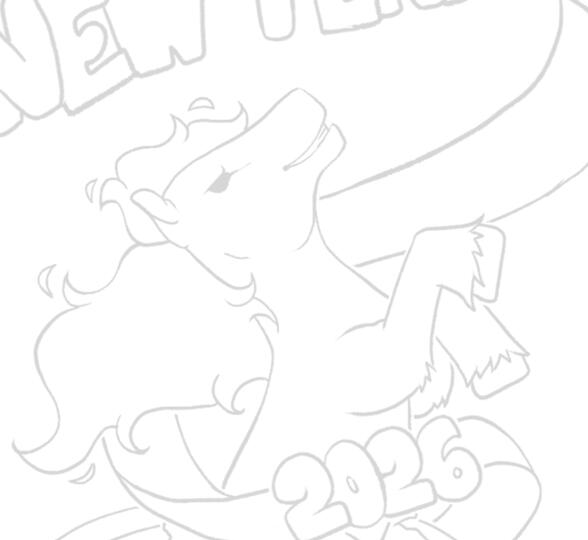For Print New Year Card