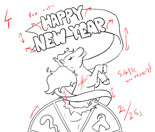New Year Gif-board